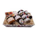 Lucien georgelin - coffret cadeau produits gourmands flora 672g