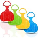 Luge ext�rieure dhiver 4 pcs luge � neige planche de luge � neige patin de ski pour enfants adultes pour ...