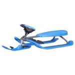 Luge stiga snowracer curve gris graphite / bleu