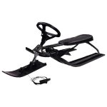 Luge stiga snowracer iconic gris graphite / noir