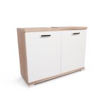 Lula meuble lavabo karina blanc - bois 80 cm