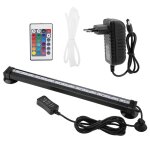 Lumi�re � bulles pour aquarium lumi�re led sous - marine avec t�l�commande kit d�clairage pour aquarium ...