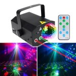 Lumire laser projecteur de scne dj disco led l16 deux - en - un 16 images cristal petite boule magique ...