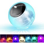 Lumire de piscine solaire flottant eclairage led automatique couleur changement tanche boule lampe ...