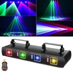 Lumières de scène laser - uking lumière à effet dj led laser - dmx pour bar club fête disco Lumières de scène laser - uking lumière à effet dj led laser - dmx pour bar club fête disco