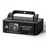 Lumières de scène laser - uking rvb led effet laser graphique - laser show dmx Lumières de scène laser - uking rvb led effet laser graphique - laser show dmx