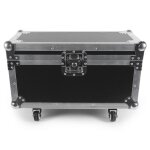Flight case uking 54 * 46 * 42cm pour lyre lumi�re de sc�ne dj portable noir pour spectacles et disco ...