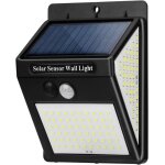 Lumiere solaire extrieur lampe solaire extrieur dtecteur de mouvement 3 modes [1 pack 144 led] etanche ...