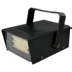 Lumi�re stroboscopique - karma - mini stroboscope led - 24 led - couleur noire - 100w max