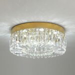 Luminaire de plafond moderne en cristal chandelier de luxe  led salon salle  manger dcoration intrieure ...