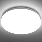 Luminaire de salle de bain petit dme tanche 24 w plafonnier moderne  encastrer pour cuisine cloison ...
