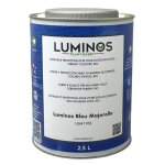 Luminos - lum1102 - bleu majorelle - lasure biobased pour bois exterieur a leau - bleu majorelle 25l