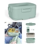 Lunch box chauffante - livoo - 1800 ml - 45w - 1 compartiment - vert