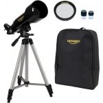 Lunette astronomique t�lescope monoculaire omegon solaris 70 - 400 + sac � dos + chercheur + oculaires ...