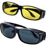 Lunettes de jour et de nuit surlunettes ensemble de 2 lunettes de soleil sur les lunettes[1273]