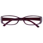 Lunettes de lecture - rowalk - uvr093p - 25 - + 250 dioptries - noir et violet diamant - chic