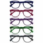 Lunettes de lecture - opulize - rrrrr2 - 34567 - 250 - + 250 - cercl�es - mixte