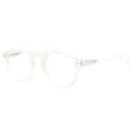 Lunettes loupes - new time - lunettes loupe rondes translucides discr�tes naby - dioptrie 25 - blanc