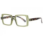 Lunettes loupes - nyls cration - grandes lunettes de lecture vertes originales prestya - dioptrie 25 ...
