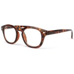 Lunettes loupes - proloupe - lunette lecture marron ecailles mode doris - dioptrie 3 - marron