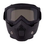 Lunettes masque moto stormer r - mask black