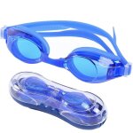 Lunettes de natation anti - bue et uv confortables avec sangle rglable pour hommes et femmes adaptes ...