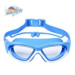 Lunettes de natation pour enfants �tanches anti - uv / anti - bu�e sangle �lastique r�glable ajustement ...