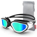 Lunettes de natation polaris�es pour homme et femme anti - bu�e 100% anti - uv lunettes de plong�e - ...