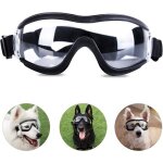 Lunettes de protection pour chien coupe - vent pour lextrieur sangles de tte rglables label