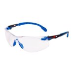 Lunettes de sécurité - 3m - solus - monture bleue - noire - verres antibuée - norme en166 Lunettes de sécurité - 3m - solus - monture bleue - noire - verres antibuée - norme en166