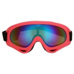 Lunettes de ski en pc coupe - vent unisexe pour activit�s de plein air adapt�es aux adultes et enfants ...