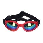 Lunettes de soleil animaux de compagnie lunettes de protection uv chien pliables t pour chiens moyens ...