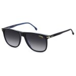 Lunettes de soleil carrera carrera 349 / s 57 / 17 / 145 black blue horn / dark grey shaded ac�tate homme ...