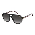 Lunettes de soleil carrera carrera 375 / s 59 / 15 / 145 black red / dark grey shaded ac�tate homme carrera ...