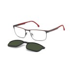 Lunettes de vue carrera ca 8921 / c 56 / 18 / 145 matte black red / green polarized m�tal homme ca 8921 ...