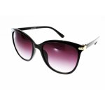 Lunettes de soleil femme ad sol 24039 noir dor� verre gris indice 3