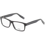 Lunettes de soleil homme - fila - noir brillant - ac�tate - rectangulaire - 52 mm - classique - adulte ...