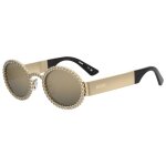 Lunettes de soleil moschino mos204 / s 52 / 22 / 140 rose gold / grey bronze mirrored m�tal femme mos204 ...