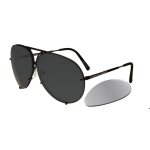 Lunettes de soleil - porsche design - p8478 - titane - aviator - argenté Lunettes de soleil - porsche design - p8478 - titane - aviator - argenté