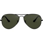 Lunettes de soleil - ray - ban - aviator montures mixte - noir / gris / vert - classique