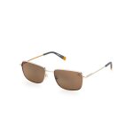 Lunettes de soleil sport homme - timberland - tb9338 - or - composite - taille unique - 30x130x80 mm ...