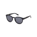 Lunettes de soleil - timberland - 9323 - ronde - noir - verres polaris�s gris - calibre 51