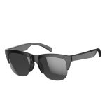 Lunettes st�r�o bluetooth sans fil noires �tanches bluetooth v5. 4 appels mains libres lecture de musique ...