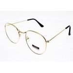 Lunettes de style ad sol ls 9016 ronde dor style john lennon