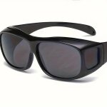Lunettes surlunettes de conduite de jour ? anti - reflets polarises ? protection uv ? vision claire ...
