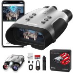 Lunettes de vision nocturne cnvpro 4k port�e 1000 m �tanches ip54 wi - fi 64 go