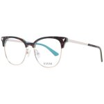 Lunettes de vue browline - guess - marron - m�tal & plastique - 53 - 17 - 140 - verres de d�monstration ...