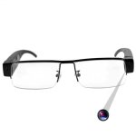 Lunettes de vue camera espion full hd 1080p dv micro sd usb demi lune mini video yonis