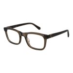 Lunettes de vue carr�es - guess - gu50002 - ac�tate - marron clair brillant - 51 mm - adulte - homme