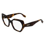 Lunettes de vue karl lagerfeld kl6229 56 / 18 / 140 black / dark tortoise acetate woman kl6229